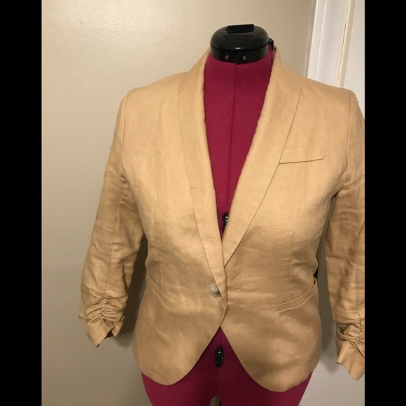 Tops - Tan Blazer